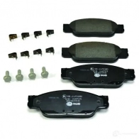Тормозные колодки дисковые, комплект HELLA 7676D805 2 3423 29825 8DB 355 018-551 - Изображение 2