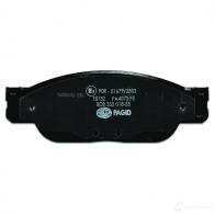 Тормозные колодки дисковые, комплект HELLA 7676D805 2 3423 29825 8DB 355 018-551 - Изображение 3