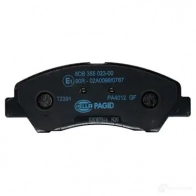 Тормозные колодки дисковые, комплект HELLA 8DB 355 023-001 25977 30195 259 76 - Изображение 2