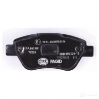 Тормозные колодки дисковые, комплект HELLA 30066 8DB 355 021-131 239 32 24288 - Изображение 3