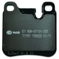 Тормозные колодки дисковые, комплект HELLA 2116 3 28866 7364D483 8DB 355 008-491 - Изображение 3