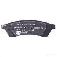 Тормозные колодки дисковые, комплект HELLA 29426 24745 8DB 355 014-491 2 4744 - Изображение 3