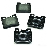Тормозные колодки дисковые, комплект HELLA 8DB 355 007-361 7314D426 28766 2119 7 - Изображение 2