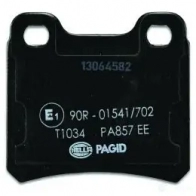 Тормозные колодки дисковые, комплект HELLA 7316D427 8DB 355 007-451 211 40 28775 - Изображение 3