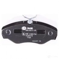 Тормозные колодки дисковые, комплект HELLA 8DB 355 011-091 8699D1500 29102 2 3099 - Изображение 3