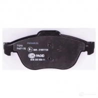 Тормозные колодки дисковые, комплект HELLA 2324 5 23248 8DB 355 009-111 28915 - Изображение 3
