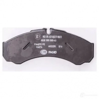 Тормозные колодки дисковые, комплект HELLA 8DB 355 005-411 8687D1487 29 121 28573 - Изображение 3