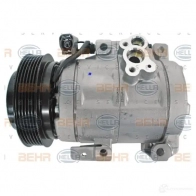 Тормозные колодки дисковые, комплект HELLA 28622 T0150 2057 5 8DB 355 005-901 - Изображение 3
