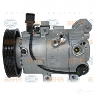 Тормозные колодки, комплект HELLA 2 0008 28602 7257D366 8db355005701 - Изображение 2