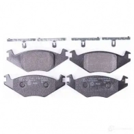 Тормозные колодки дисковые, комплект HELLA 8DB 355 017-491 29723 20 889 7204D301 - Изображение 2