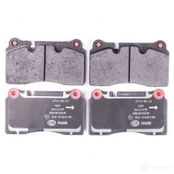 Тормозные колодки дисковые, комплект HELLA 8DB 355 015-891 29565 20217 2020 1 - Изображение 2