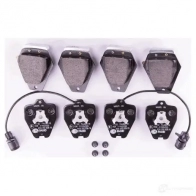 Тормозные колодки дисковые, комплект HELLA 21 452 28887 21454 8DB 355 008-781 - Изображение 2