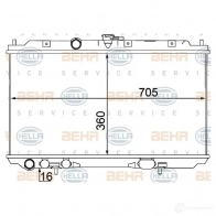 Тормозные колодки, комплект HELLA 29939 2 3348 8db355019711 23349 - Изображение 2