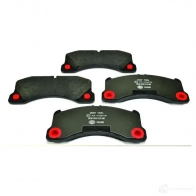 Тормозные колодки дисковые, комплект HELLA 8641D1349 29556 8DB 355 015-801 25 007 - Изображение 2
