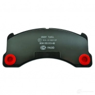 Тормозные колодки дисковые, комплект HELLA 8641D1349 29556 8DB 355 015-801 25 007 - Изображение 3