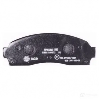 Тормозные колодки дисковые, комплект HELLA 250 68 8DB 355 015-361 29512 7706D833 - Изображение 3