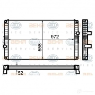 Тормозные колодки, комплект HELLA 2 0345 8812D1598 29998 8db355020381 - Изображение 4