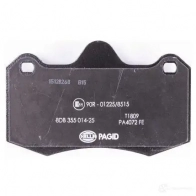 Тормозные колодки, комплект HELLA 2034 5 29403 8db355014251 T1809 - Изображение 3