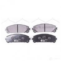Тормозные колодки, комплект HELLA 24 452 8776D1567 8db355015461 29522 - Изображение 2