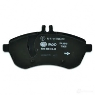 Тормозные колодки, комплект HELLA T1638 8db355012751 29254 243 06 - Изображение 3