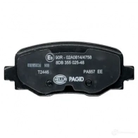 Тормозные колодки дисковые, комплект HELLA 8DB 355 025-481 30230 22305 2 2304 - Изображение 2
