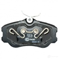 Тормозные колодки дисковые, комплект HELLA 8DB 355 023-071 25680 1424495416 238 15 - Изображение 2