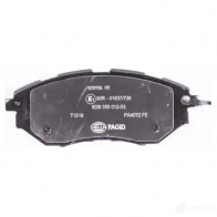 Тормозные колодки, комплект HELLA 24 222 24223 8db355012031 29187 - Изображение 3