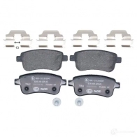 Тормозные колодки дисковые, комплект HELLA 1437477943 C6Q ZV 8DB 355 025-421 - Изображение 2