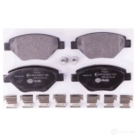 Тормозные колодки дисковые, комплект HELLA T1374 2393 4 8DB 355 010-551 29054 - Изображение 2