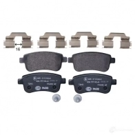 Тормозные колодки, комплект HELLA 8db355025431 T2643 1424495438 2 4820 - Изображение 2