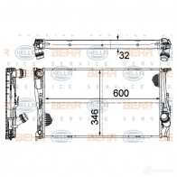 Тормозные колодки, комплект HELLA 247 99 29444 7926D1021 8db355014671 - Изображение 4
