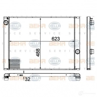 Тормозные колодки, комплект HELLA 8db355016201 2 5277 29596 25278 - Изображение 3
