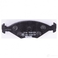 Тормозные колодки дисковые, комплект HELLA 21962 28856 8DB 355 008-371 211 93 - Изображение 3