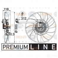 Тормозные колодки, комплект HELLA 8db355017061 2138 6 29681 23826 - Изображение 2