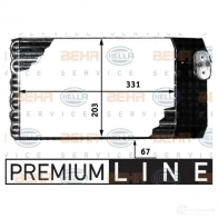 Тормозные колодки, комплект HELLA 8db355013331 T1699 2448 3 29311 - Изображение 3
