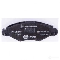 Тормозные колодки дисковые, комплект HELLA 8DB 355 009-411 23598 2359 7 28943 - Изображение 3