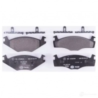 Тормозные колодки, комплект HELLA 8db355006381 28670 20888 2 0887 - Изображение 2