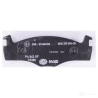 Тормозные колодки, комплект HELLA 8db355006381 28670 20888 2 0887 - Изображение 3
