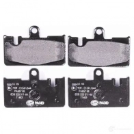 Тормозные колодки, комплект HELLA 29154 238 04 7746D871 8db355011661 - Изображение 2