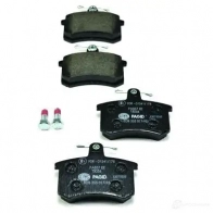 Тормозные колодки дисковые, комплект HELLA 2 1144 29768 8DB 355 017-951 7144D228 - Изображение 2
