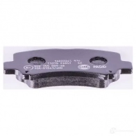 Тормозные колодки дисковые, комплект HELLA T1275 2366 2 28970 8DB 355 009-681 - Изображение 4
