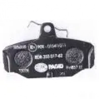 Тормозные колодки дисковые, комплект HELLA 7271D382 29735 8DB 355 017-621 2 0981 - Изображение 3