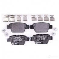 Тормозные колодки дисковые, комплект HELLA 2371 4 29853 T5165 8DB 355 018-851 - Изображение 2