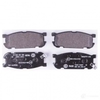 Тормозные колодки дисковые, комплект HELLA 8DB 355 010-271 23877 29027 238 76 - Изображение 2