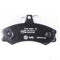 Тормозные колодки, комплект HELLA 207 41 29322 T1712 8db355013441 - Изображение 3