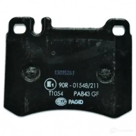 Тормозные колодки, комплект HELLA 21 024 28787 8db355007611 7312D424 - Изображение 3