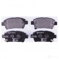 Тормозные колодки, комплект HELLA 23905 8db355010901 2 3904 29084 - Изображение 2