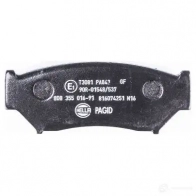 Тормозные колодки дисковые, комплект HELLA 219 07 21908 8DB 355 016-911 29666 - Изображение 3