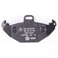 Тормозные колодки дисковые, комплект HELLA 8DB 355 019-351 29903 21966 219 65 - Изображение 3