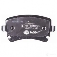 Тормозные колодки дисковые, комплект HELLA 233 26 7921D1018 8DB 355 015-951 29571 - Изображение 3